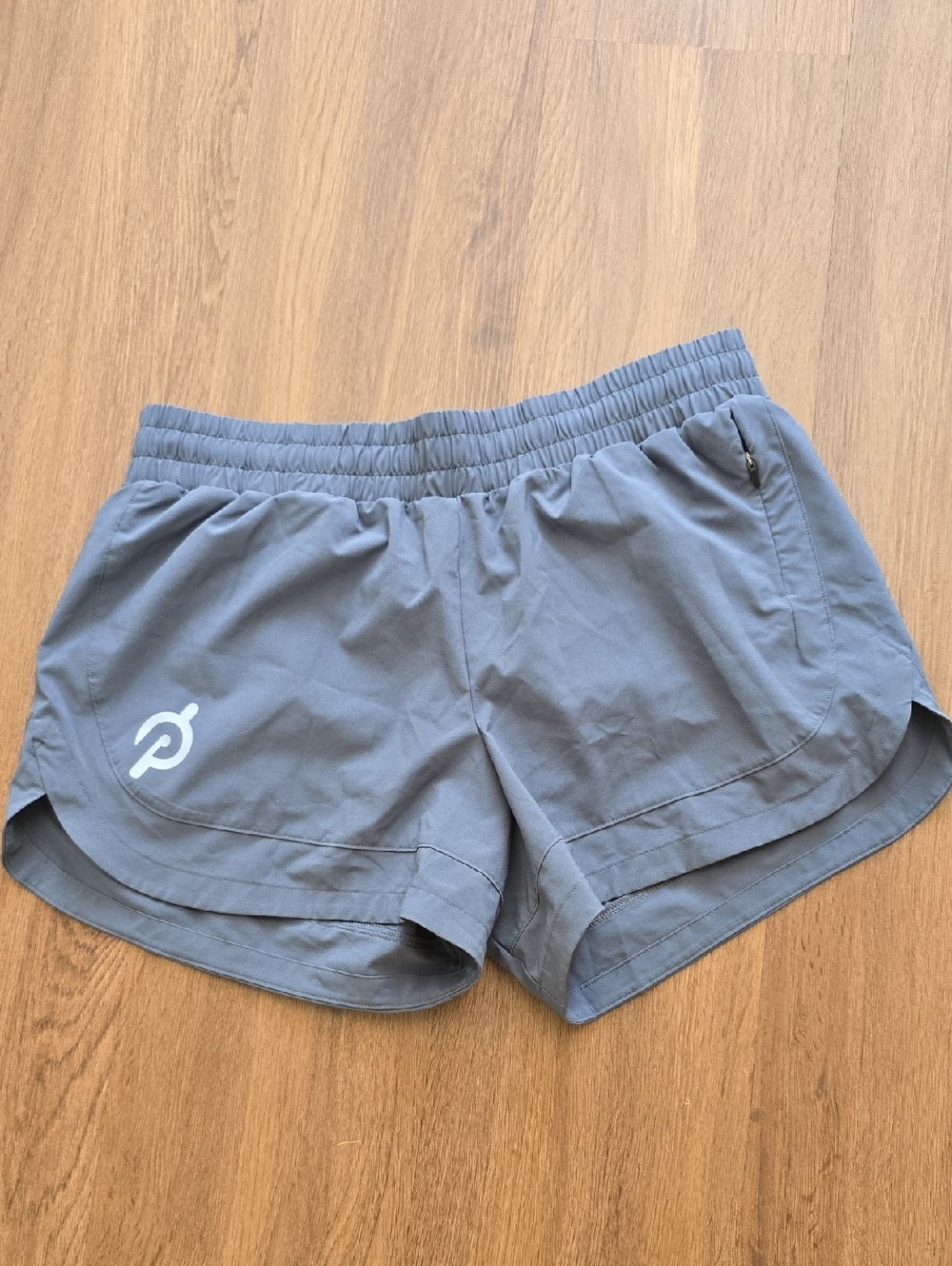 Peloton Women's Athletic Shorts — Slate Gray